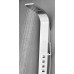 CRACCO SPA 63“X 7” Stainless Steel Thermostatic Rainfall Waterfall Style Multi-Function Shower Tower Panel Massage System w/Handheld Wand - B07FNBGCGP